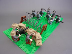 Francouzi útočí, německý zákop na dohled! WW1 Bitva na Sommě 1916