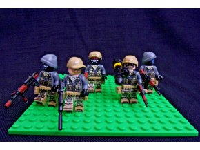 team s protitankovou střelou Javelin, 5 figurek