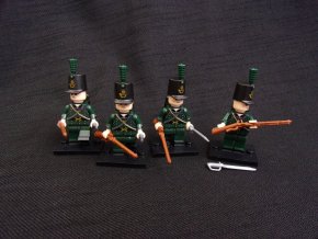 Wellingtonovi ostrostřelci z 95. regimentu Napoleonské války