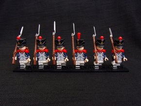 Francouzská řadová pěchota od Slavkova Napoleonské války