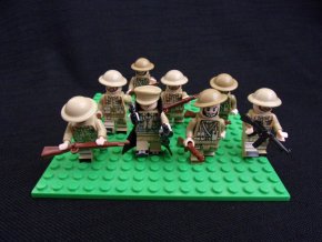 "Let's Go Boys!" 8 figurek britských vojáků