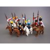 Jezdci Napoleonských válek 14 figur v203