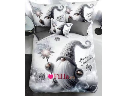 Obliečky Vianočný čas V/1 Bavlna 7-dielna súprava