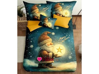 Obliečky Vianočný čas V/3 Bavlna 7-dielna súprava