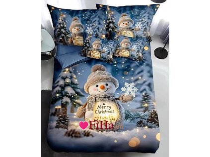 Obliečky Vianočný čas V/5 Bavlna 7-dielna súprava