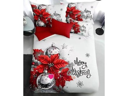 Obliečky Vianočný čas V/6 Bavlna 7-dielna súprava