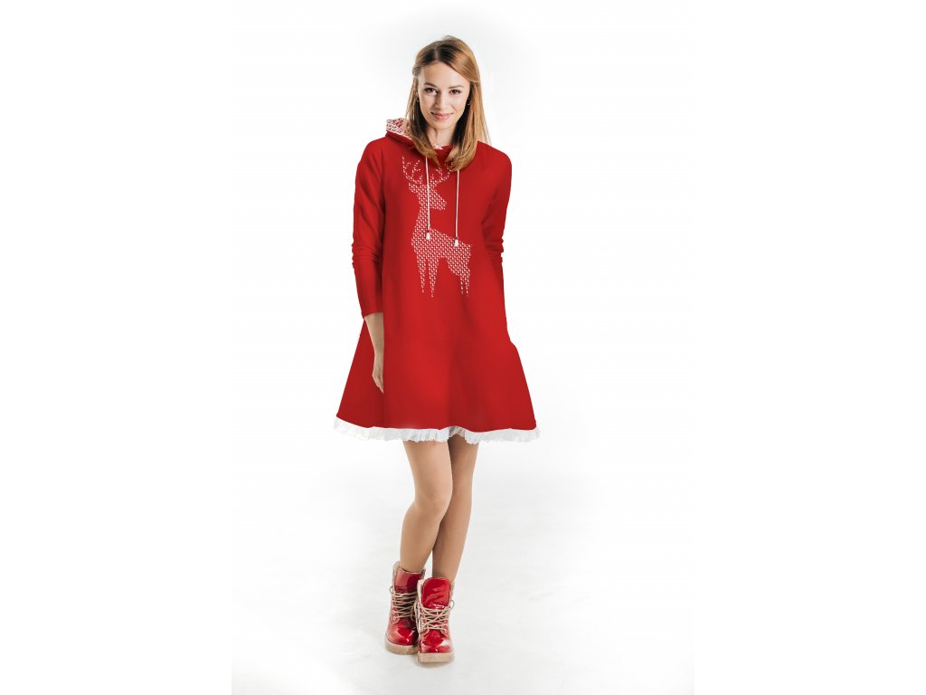 Šaty červené - pohodlné