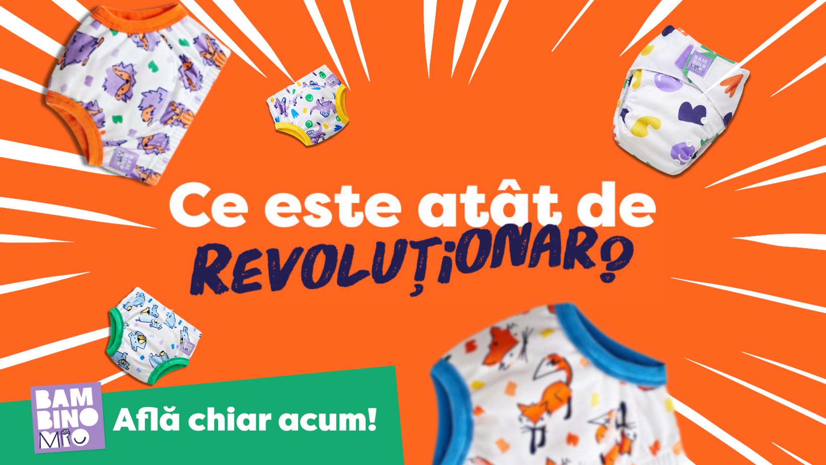 BambinoMio chiloței de antrenament Revolution