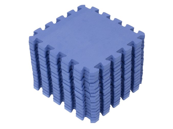 Covoraș de joacă puzzle Blu 120x120cm