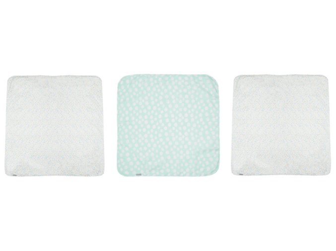 Scutec de muselină  70x70 cm Set 3 buc Confetti party