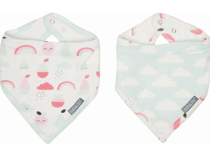 Baveta  Bébé-jou Blush Baby 2buc