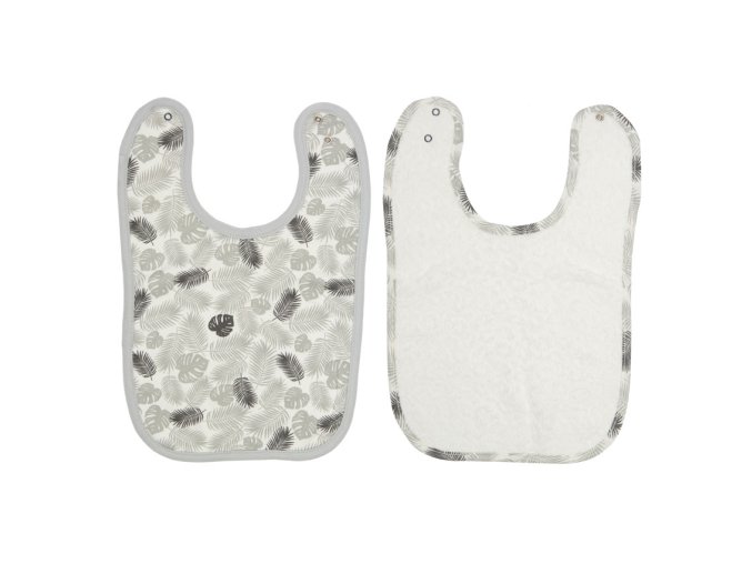 Set bavete Bébé-Jou Fabulous Jungle 2buc