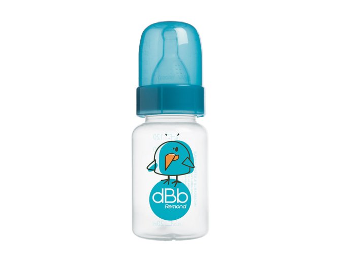 dBb sticlă Dodo PP 120ml, NN. tetină, turcoaz