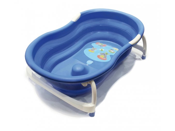 dBb Cădiță pliantă 0-2 ani,albastră