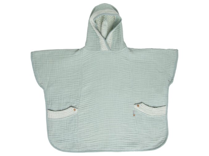 Poncho pentru copii Bébé-Jou Pure Cotton Green