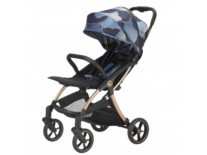 Cărucior sport de teren albastru cu pliere automată Avova City Ranger până la 4 ani -22kg