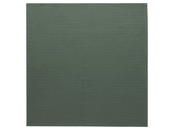 Scutec de muselina 110x110 cm Sepp verde