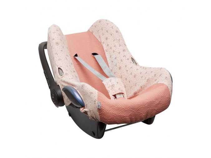 Husa pentru scaun auto 0+ Bébé-Jou Fabulous Wish Pink růžová