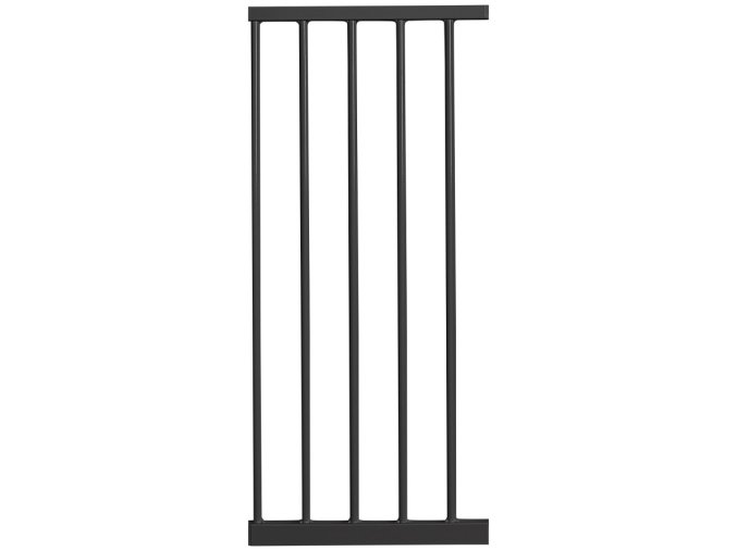 BabyDan Panou de extensie 32 cm Extra larg, negru