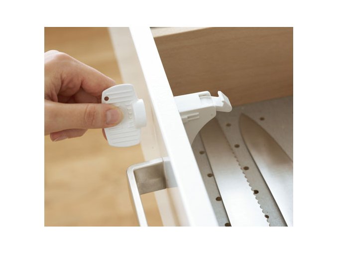 Încuietoare magnetică pentru dulapuri si sertare