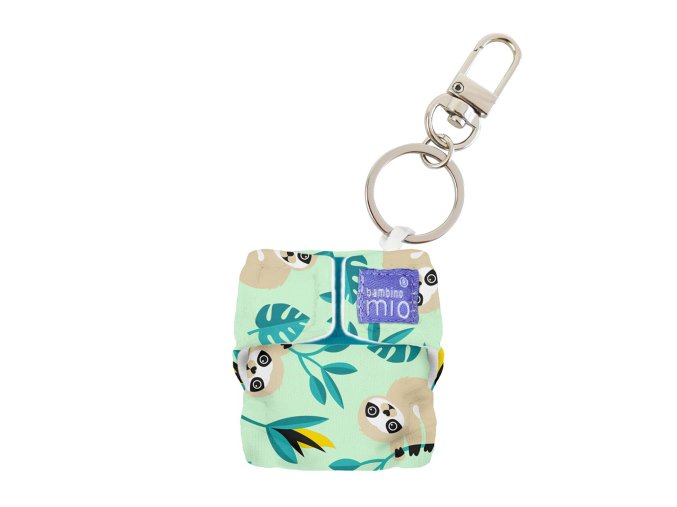 breloc minisolo Bambino Mio, swinging sloth