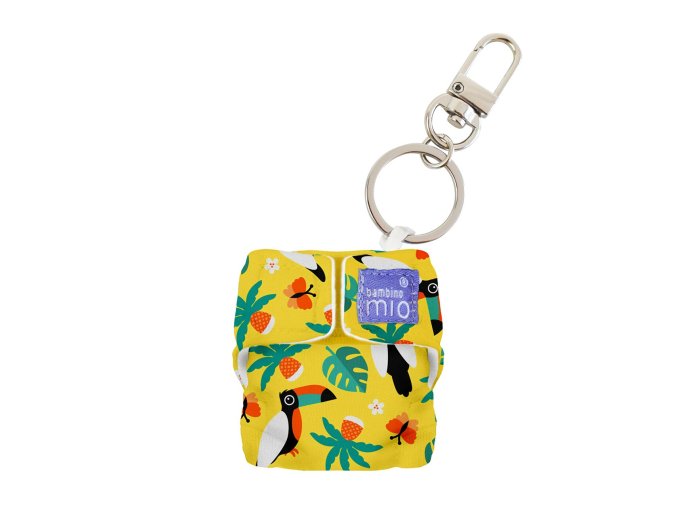 breloc minisolo Bambino Mio, tropical toucan
