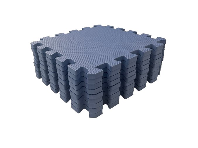 Covoraș de joacă puzzle Blu 90x90 cm