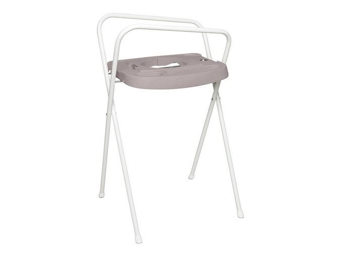 Suport metalic Click pentru cădiță Bébé-Jou 103 cm Chalk Brown/Farm Friends