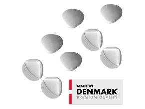 BabyDan apărătoare de colț 8 buc Corner Guard white, BIO