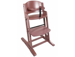 Scaun înalt din lemn pentru masă BabyDan DanChair Rose
