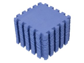 Covoraș de joacă puzzle Blu 120x120cm