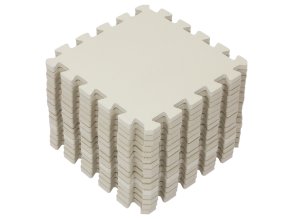 Covoraș de joacă puzzle Light Beige 120x120cm