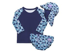 Bambino Mio set de baie BLUE WHALE