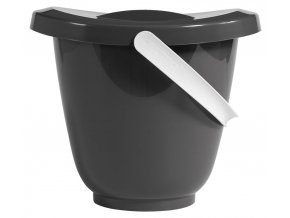 Galeata pentru scutece cu capac Luma - dark Grey