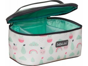 Beautycase geanta cosmetica cu capac detasabil Bébé-Jou Blush Baby