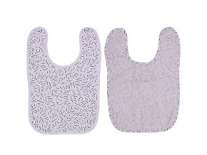 Set bavete  Bébé-Jou Fabulous Zebra 2buc