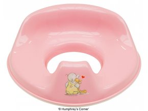 Reductor de antrenament pentru toaletă Bébé-Jou Humphrey roz