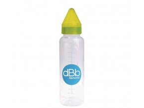 dBb biberon PP 360ml, tetină 4+, silicon,Green