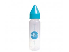 dBb Biberon PP 270 ml, tetină NN.- Silicon, Turcoaz