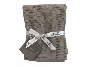 Pătură pentru copii croșetată din bumbac Babydan Grey,75x100cmPătură pentru copii croșetată din bumbac Babydan Grey,75x100cmPătură pentru copii croșetată din bumbac Babydan Grey,75x100cm