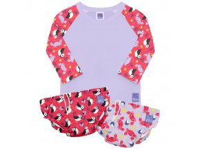 Set Costum de baie pentru bebeluși Bambino Mio Nice S