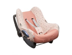 Husa pentru scaun auto 0+ Bébé-Jou Fabulous Wish Pink růžová