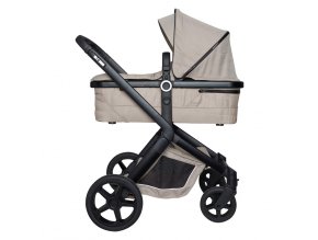 Carucior combinat bej Koelstra NEXT TAUPE în acțiune