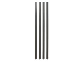 Picioare de schimb pentru suportul LUMA Dark Grey, set 4buc