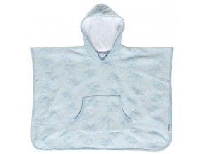 Poncho frote Bébé-Jou Fabulous Frosted Blue