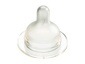 Tetina largă reglabilă Difrax 1-2-3 Variflow Natural, 2buc