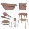 Set de baie Bébé-jou Sense 7 componente Mocha Mousse