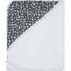 Prosop frotir pentru bebelusi cu gluga LUMA - Memphis Grey