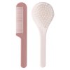 Piepten si perie pentru bebelusi  LUMA - Nylon Blossom Pink