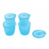 dBb Baby Snack, set de 4 boluri, farfurie, lingura